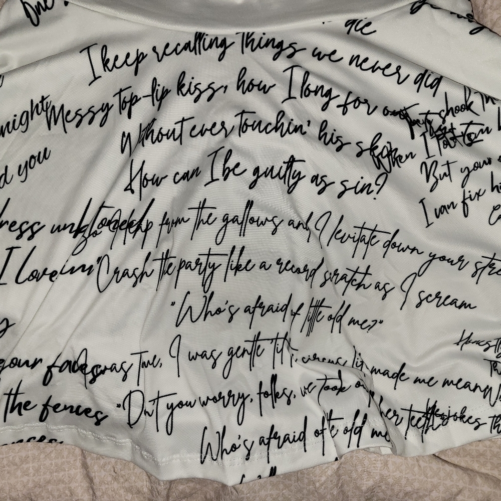 TTPD Eras Tour Skirt & Bodysuit!